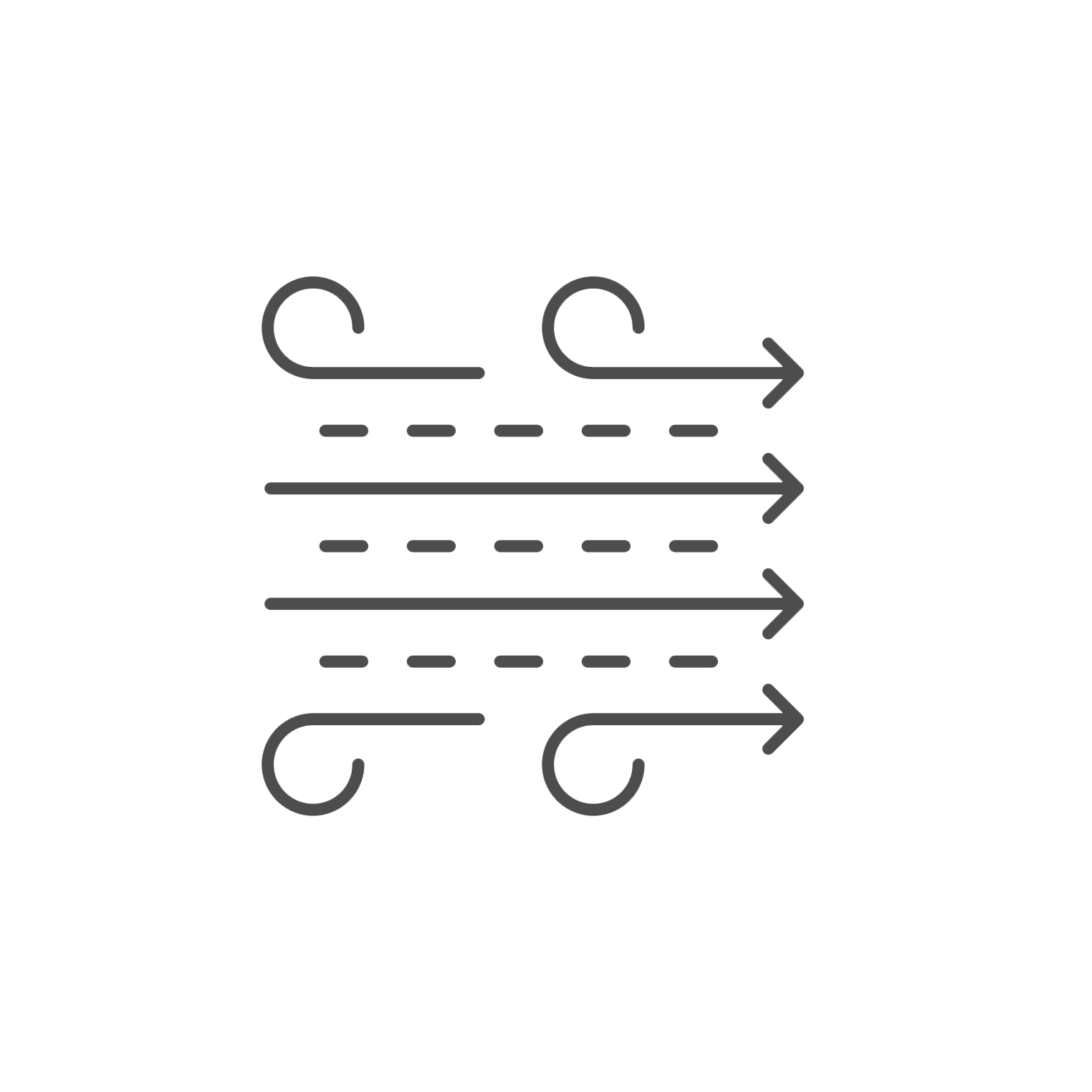 BEBRATEC Bautrockner – Icon zeigt Luft- und Wasserfiltration im Gerät